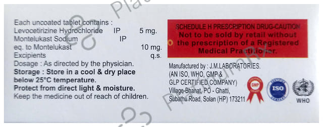 Levonor 5/10mg M Tablet 10s