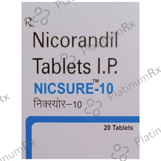 Nicsure 10 Tablet