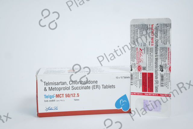 Telgo MCT 50/12.5 Tablet 10s