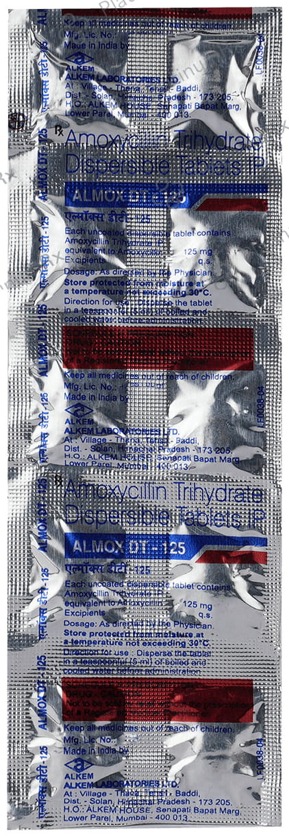 Almox DT 125mg Tablet 15s