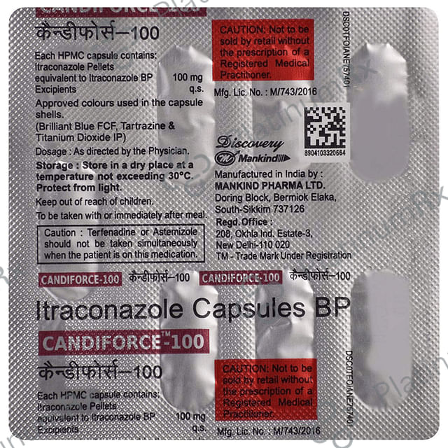 Candiforce 100 Capsule