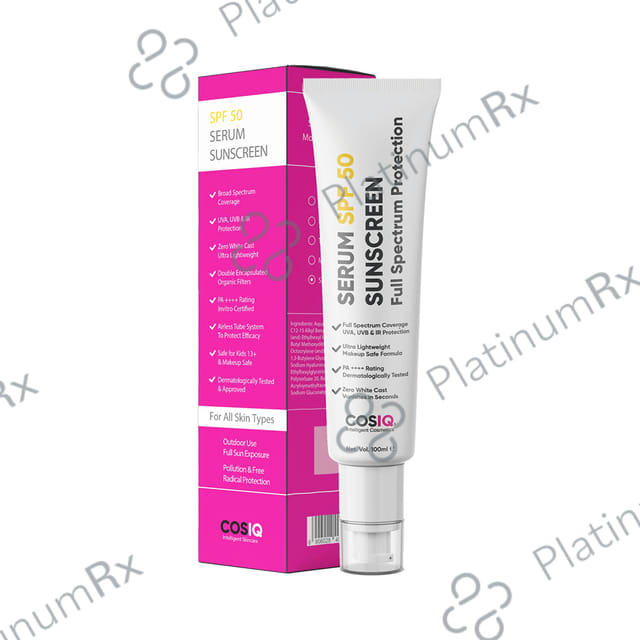 Cosiq Serum SPF 50 Sunscreen 100 ml