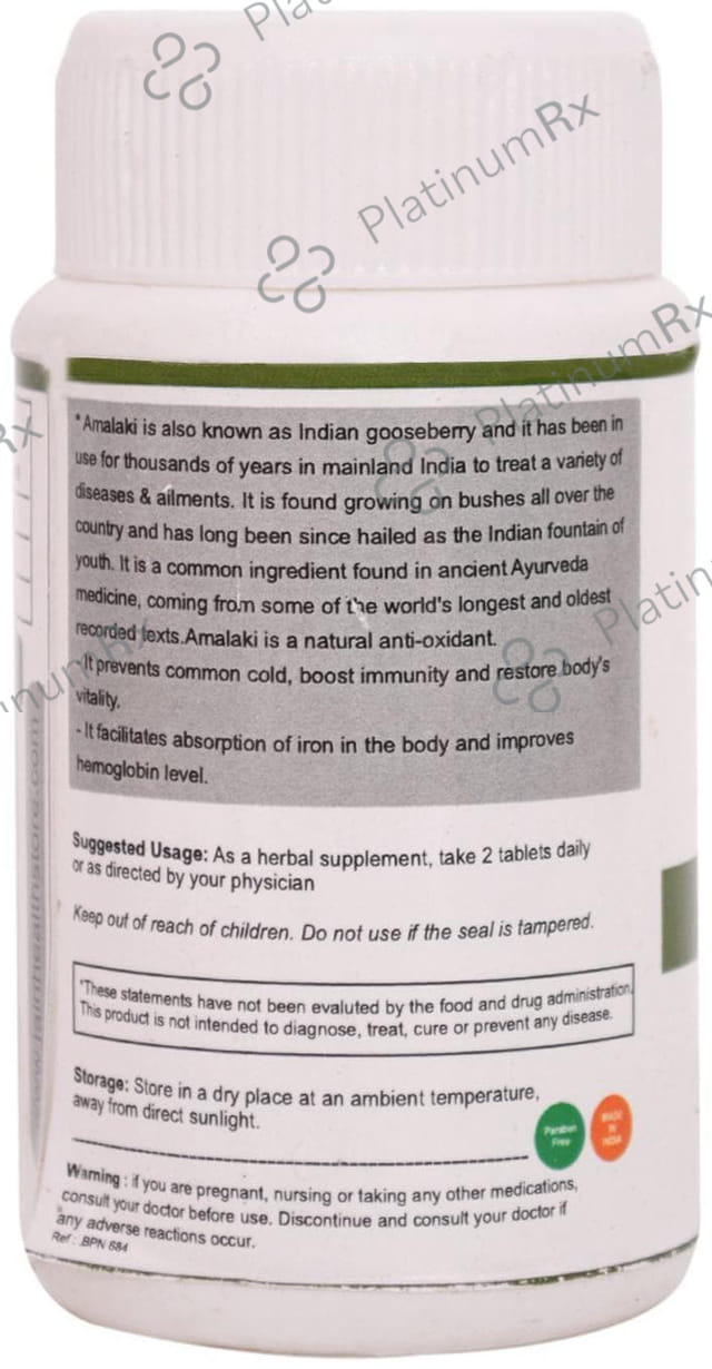 Jain Amlaki (Phyllanthus Emblica) Capsule