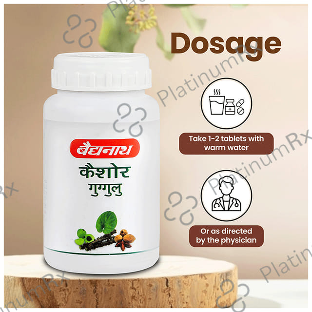 Baidyanath (Noida) Kaishore Guggulu Tablet