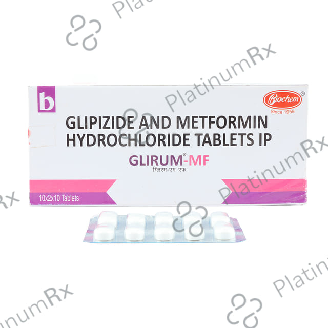 Glirum MF 5/500mg Tablet 10s