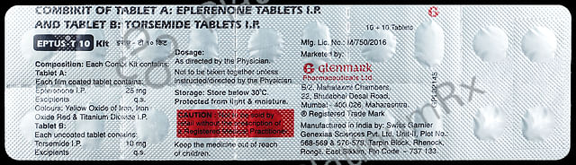 Eptus T 25/10mg Kit Tablet 20s