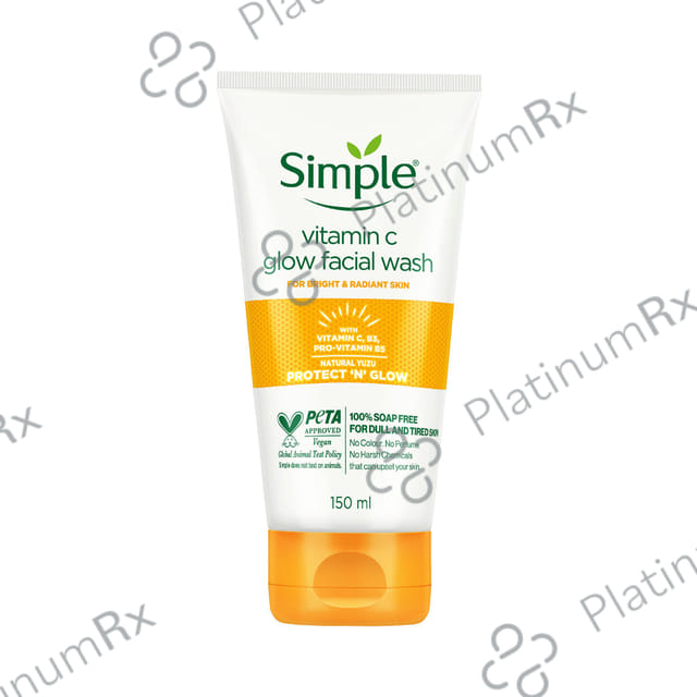 Simple Vitamin C Glow Face Wash