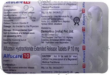 Alfucare 10 Tablet ER