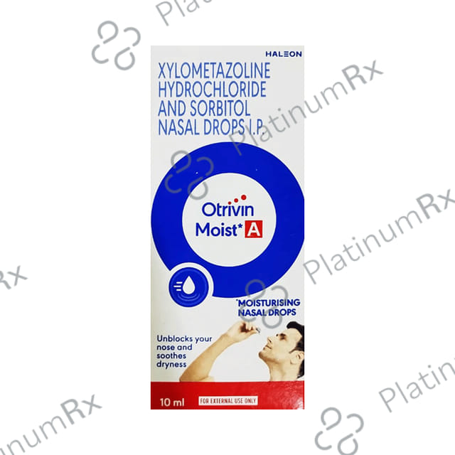 Otrivin Moist A Moisturising Nasal Drops 10ml