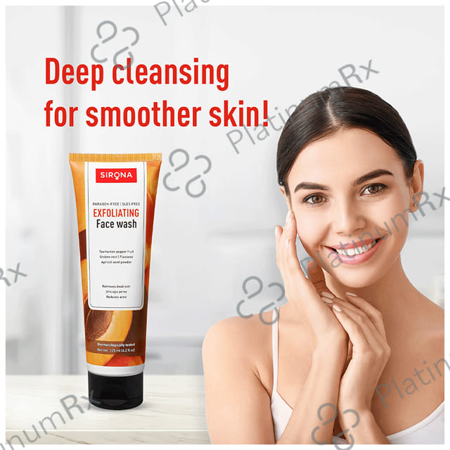 Sirona Exfoliating Face Wash