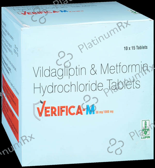 Verifica M 1000/50mg Tablet 15s