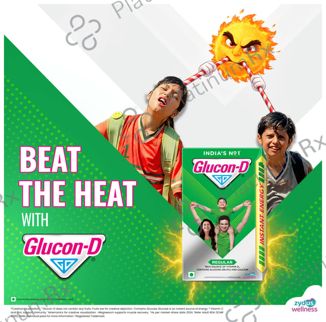 Glucon D Energy Drink Tangy Orange Flavour Powder 200gm