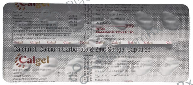Calgel Capsule 15s