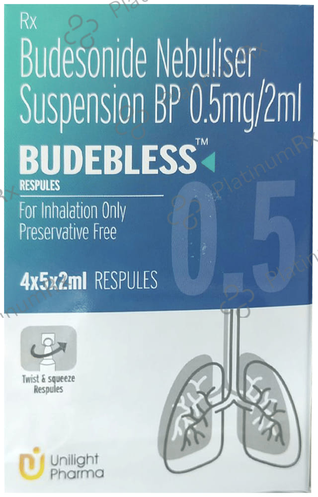 Budebless 0.5mg Respule 5X2ml