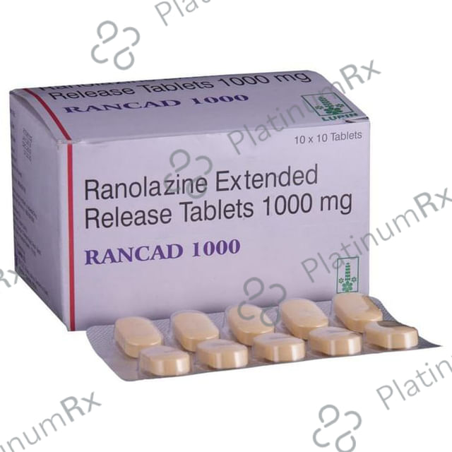 Rancad ER 1000mg Tablet 10s
