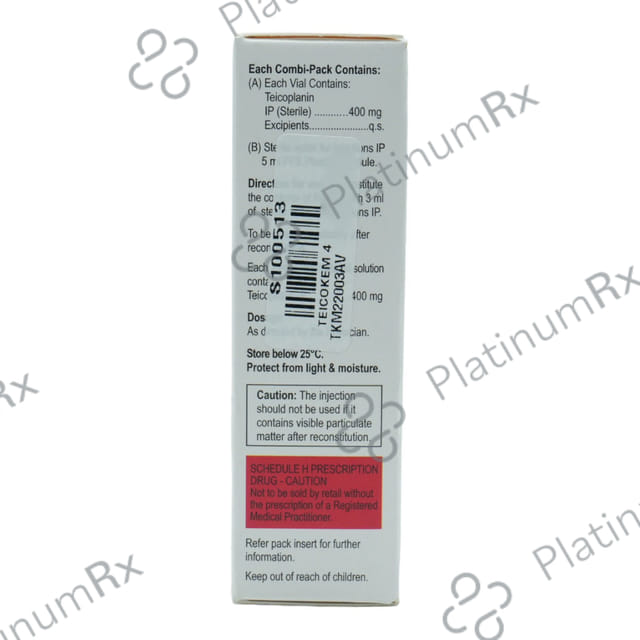 Teicokem 400mg Injection