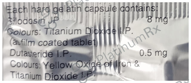 Siloxio D 8mg Capsule 10s