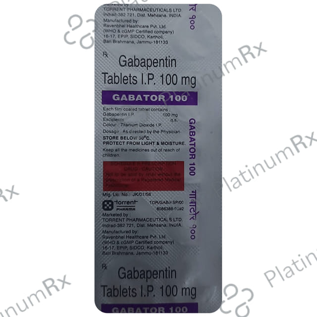 Gabator 100 Tablet