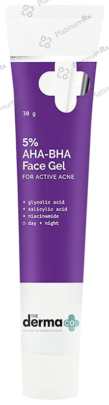 The Derma Co 5% AHA-BHA Face Gel