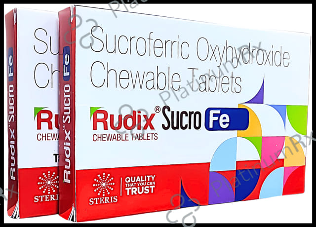 Rudix Sucro Fe Chewable Tablet 6s