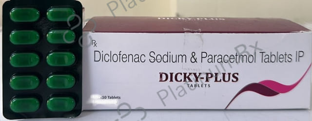 Dicky Plus 50/325mg Tablet 10s