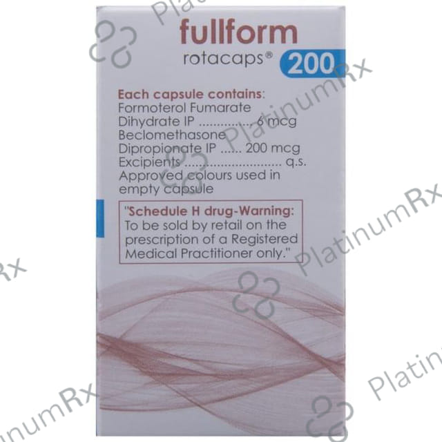 Fullform 200/6mcg Rotacap 30s