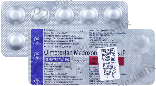 Olmixtro 40mg Tablet