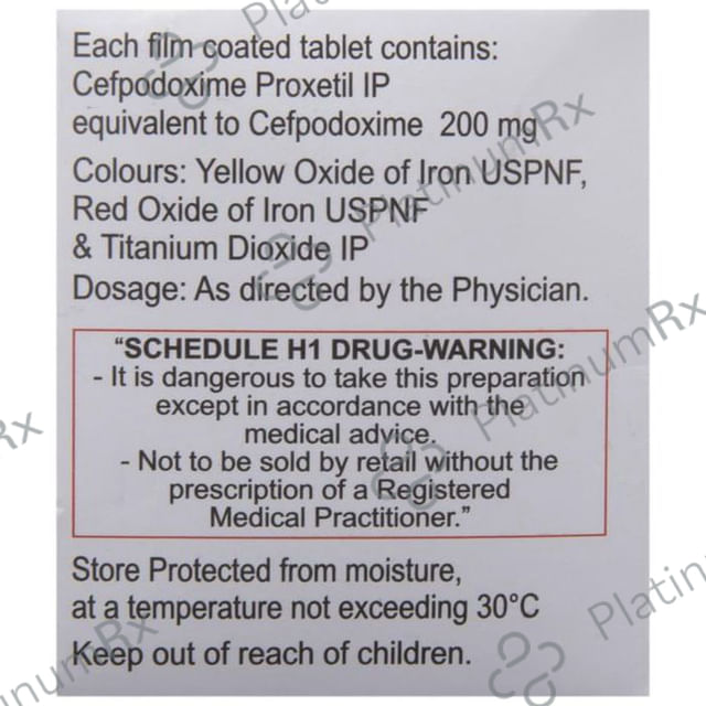 Zedocef 200mg Tablet 10s