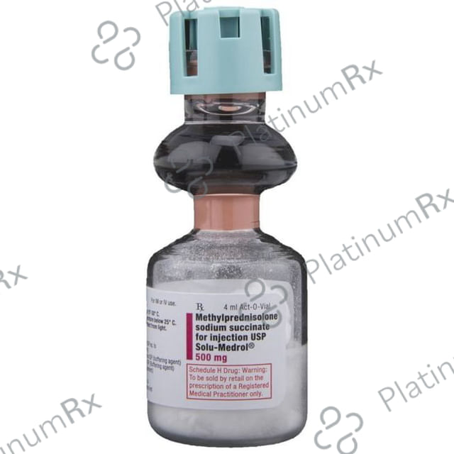 Solu Medrol 500mg Injection 4ml