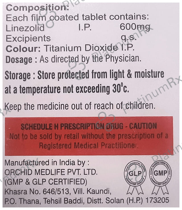 Linzoshine 600 Tablet