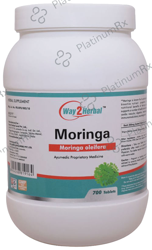 Way2Herbal Moringa Tablet 700 tablets