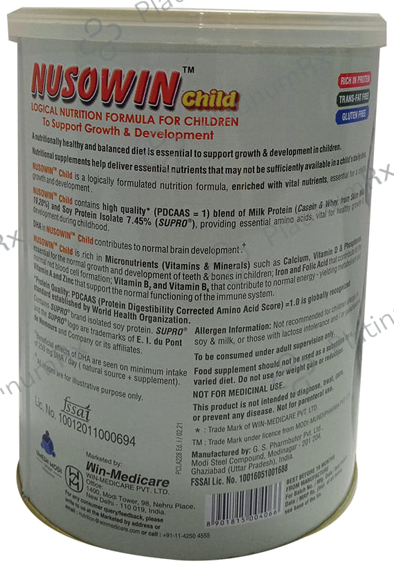 Nusowin 200mg Child Powder 200gm