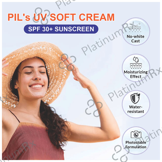 PIL UV Soft SPF 30+ Sunscreen 50gm