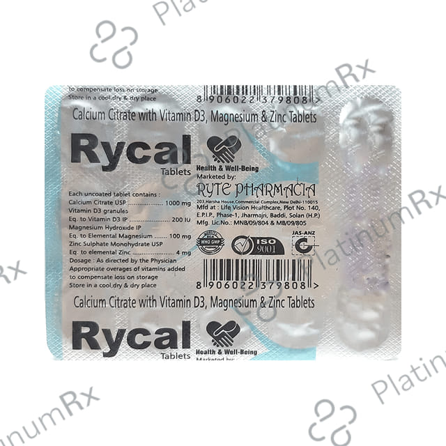 Rycal Tablet 15s