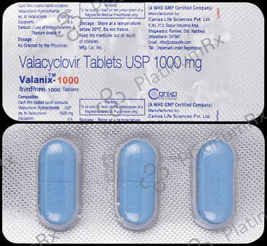 Valanix 1000mg Tablet 3s