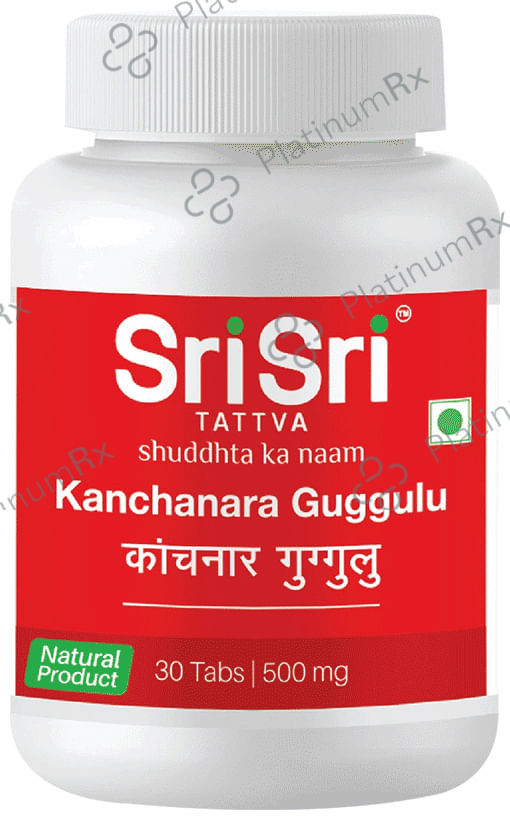 Sri Sri Tattva Kanchanara Guggulu 500mg Tablet