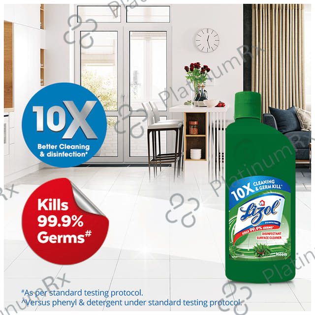 Lizol Disinfectant Surface Cleaner Neem 500 ml