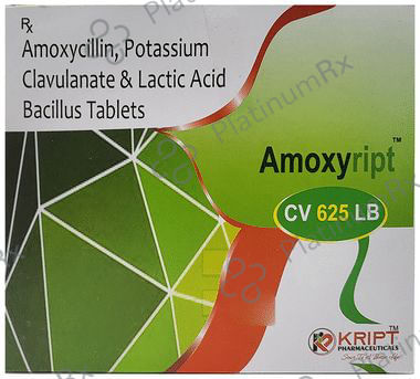 Amoxyript CV 625 LB Tablet