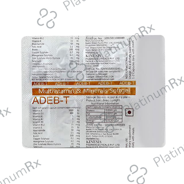 Adeb T Capsule 10s