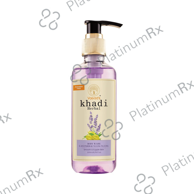 Vagad's Khadi Lavender & Ylang Ylang Herbal Body Wash