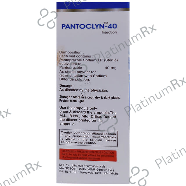 Pantoclyn 40 Injection