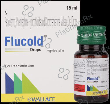 Flucold 1/125/2.5mg Oral Drops 15ml