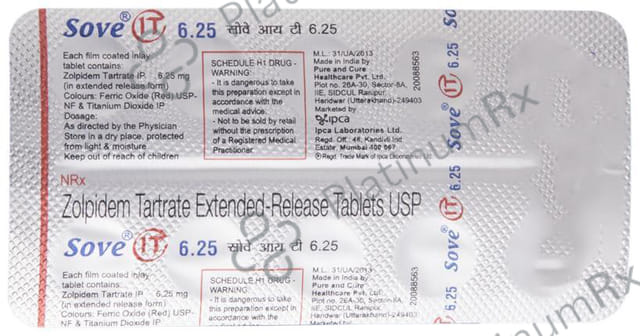 Sove IT 6.25 Tablet ER