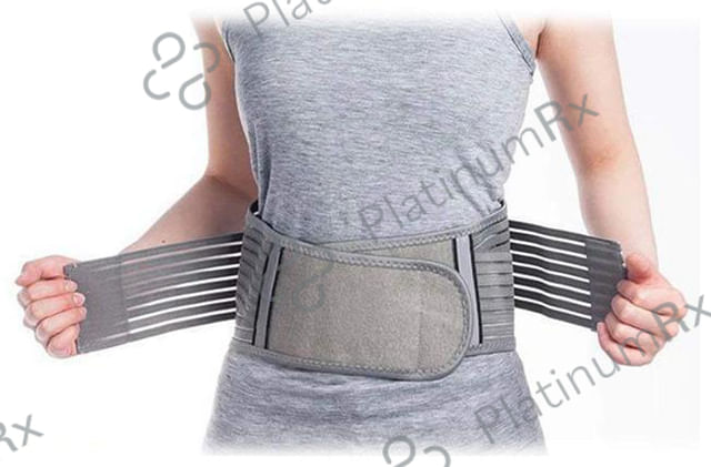 Sira Bamboo Charcoal Support Back Belt Medium