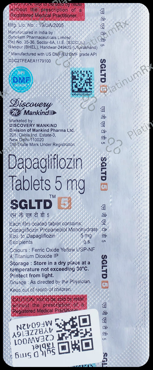 Sglt D 5mg Tablet 10s