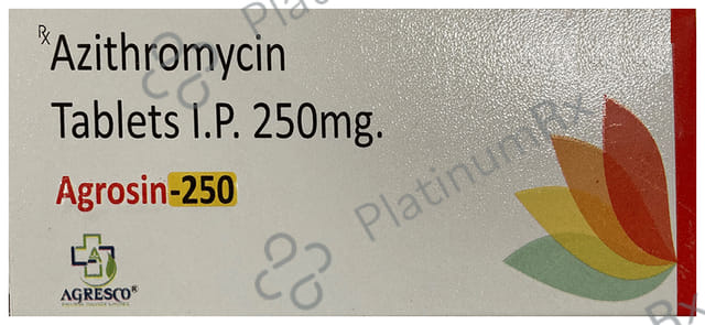 Agrosin 250mg Tablet 6s