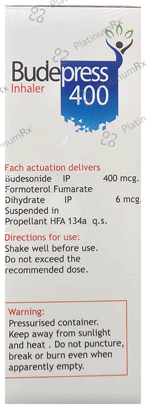Budepress 6/400mcg Inhaler 120MDI