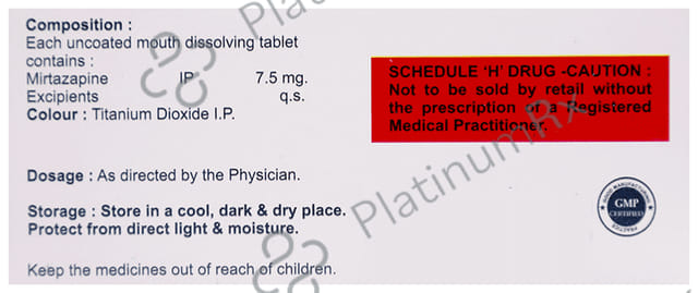 Mirvac 7.5 Tablet MD