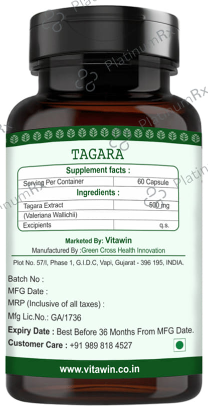 Vitawin Tagara Vegetarian Capsule