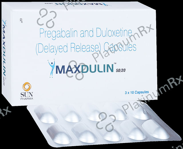 Maxdulin 50/20 Capsule DR